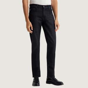 AG Adriano Goldschmied Mens Jeans Black Denim The Graduate Tailored Leg 34x29